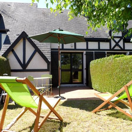 Charmant Cottage Normand Avec Jardin, Proche Hippodrome, Piscine Chauffee Et Tennis, Parking Prive - Fr-1-487-288 Cabourg Luaran gambar
