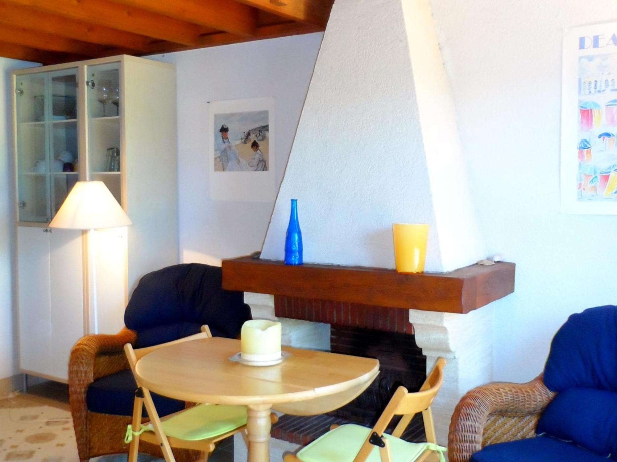Charmant Cottage Normand Avec Jardin, Proche Hippodrome, Piscine Chauffee Et Tennis, Parking Prive - Fr-1-487-288 Cabourg Luaran gambar